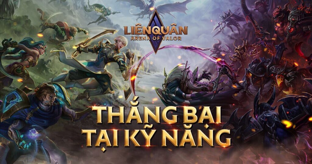 Liên quân mobile là phiên bản giả lập được phát triển giống với game liên minh huyền thoại