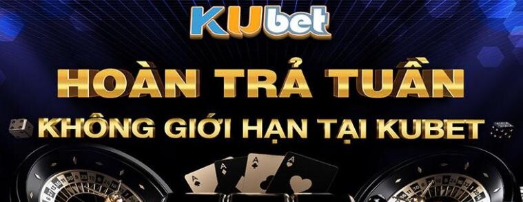 Nhà cái Kubet còn tri ân người chơi với chương trình hoàn trả theo tuần